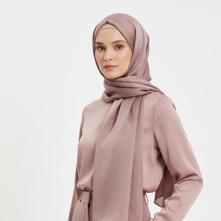Modern brown Modal Satin