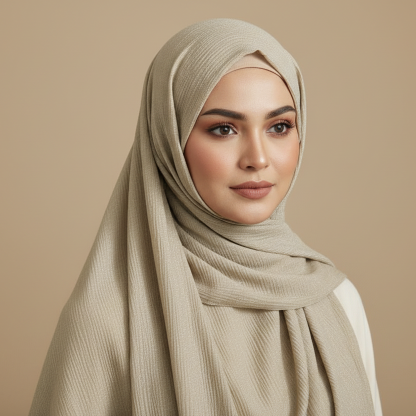 Beige Crush Luxe Jersey