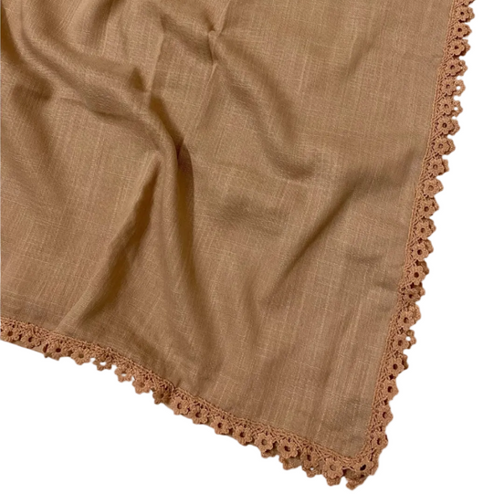 Beige   Modal Luxe Turkish Hijab