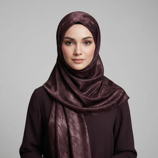 Mohagni Modal Self Satin Silk