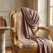 Chantilly Lace Hijab -lavender