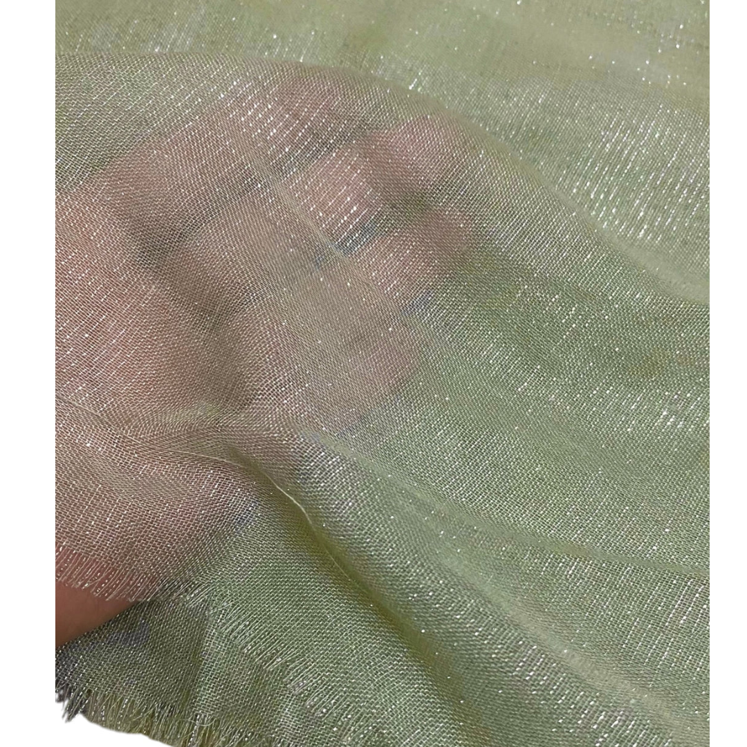 Sage Glitter Lawn Hijab