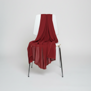 Wine Modal Luxe Turkish Hijab
