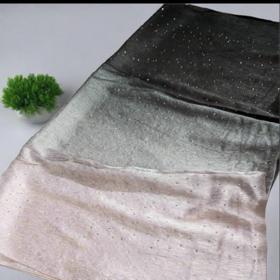 Baby pink Ombre Silk Stone