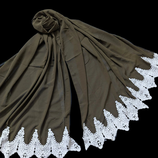 Elegant Luxe Georgette Chiffon Hijab