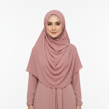 Vintage Rose Georgette Chiffon