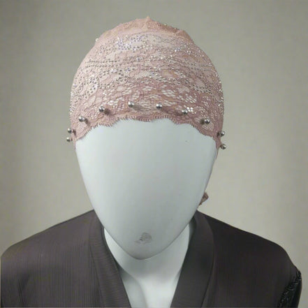 Peach Fancy Net Cap